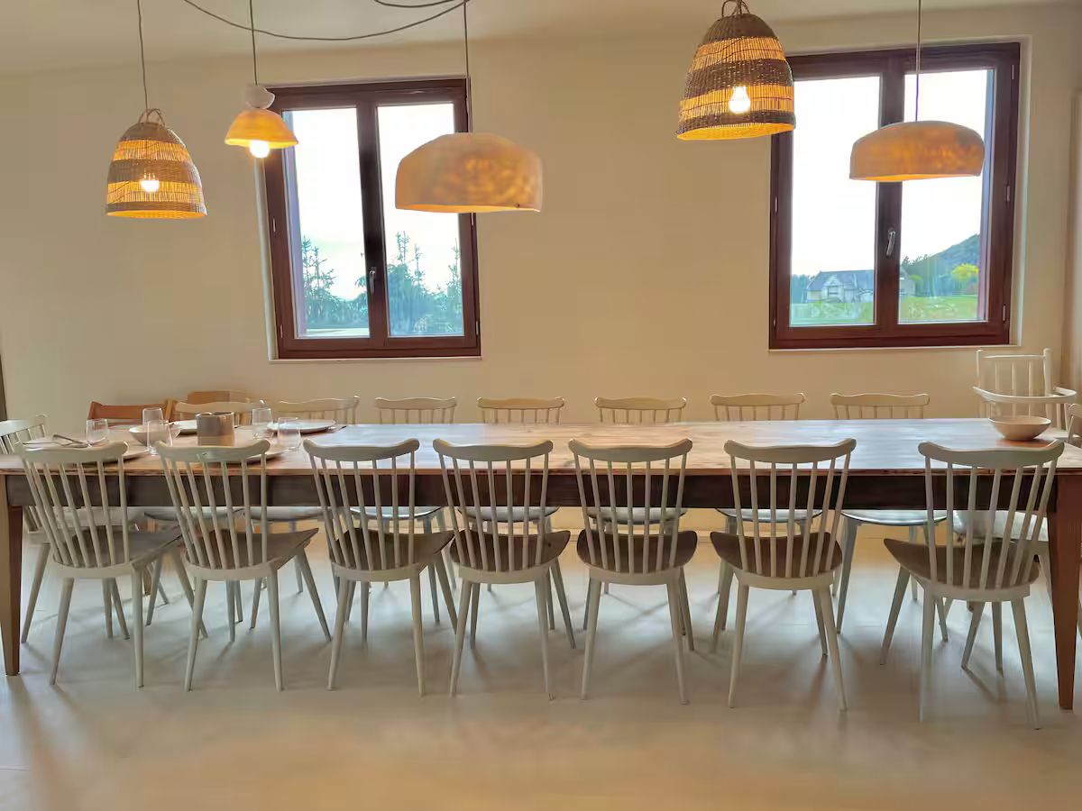 Une table pour 15 convives